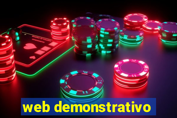 web demonstrativo